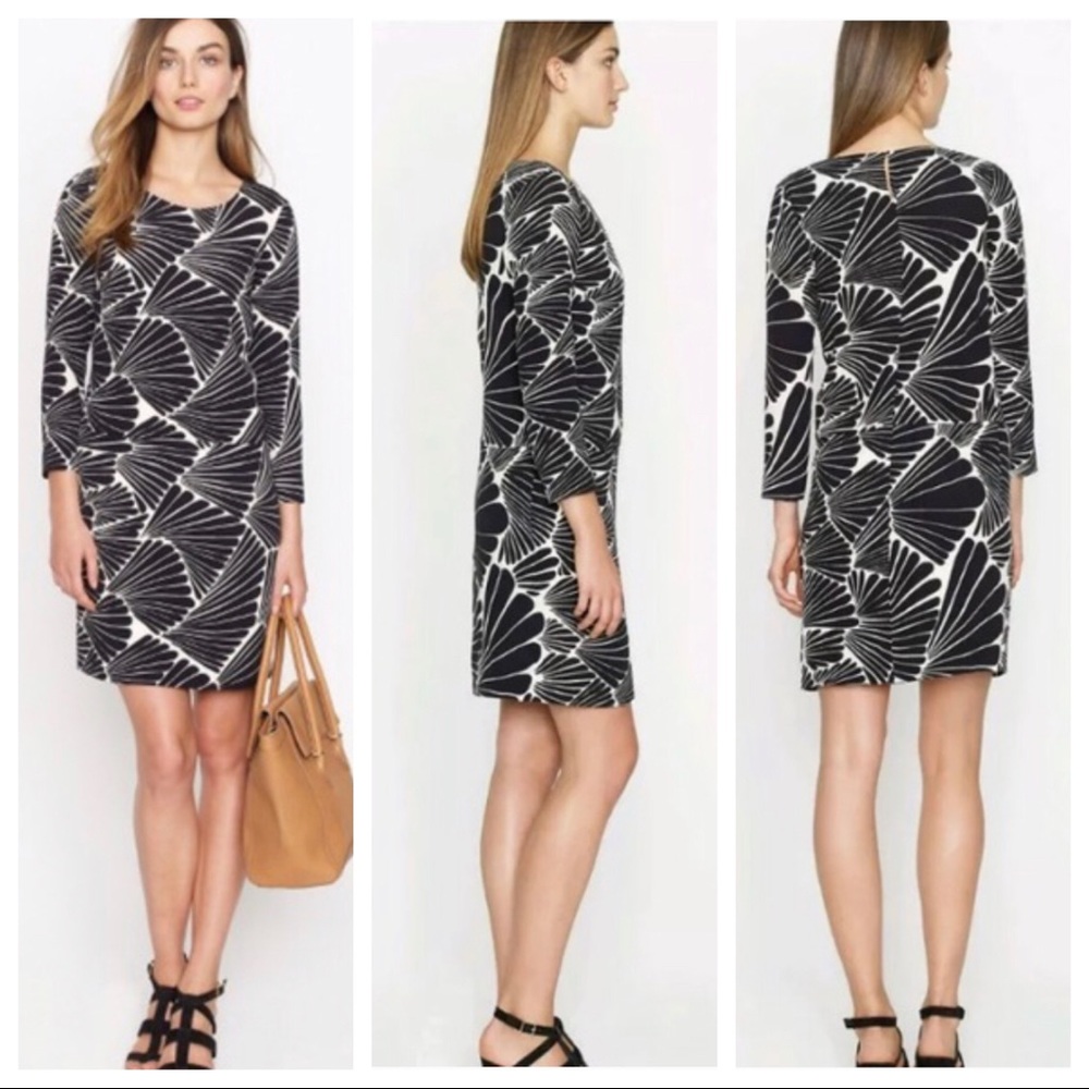 J. Crew Jules Dress Shift Career in Fanfare